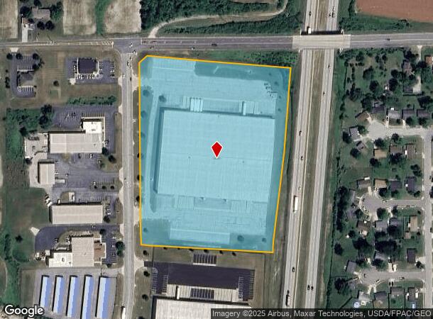 1410-1440 N Vandemark Rd, Sidney, OH Parcel Map