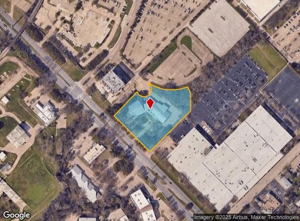  8802 Harry Hines Blvd, Dallas, TX Parcel Map