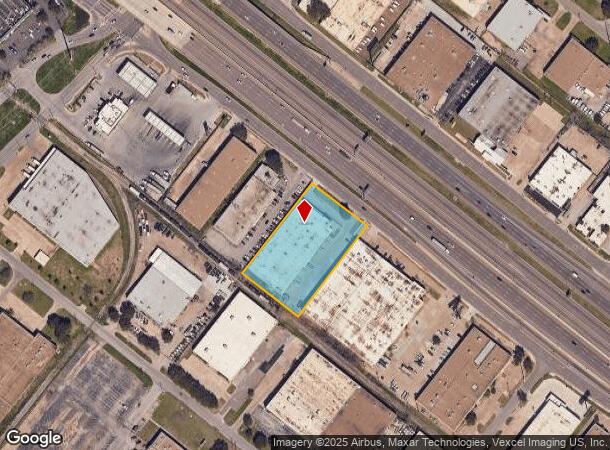  9101 John W Carpenter Fwy, Dallas, TX Parcel Map