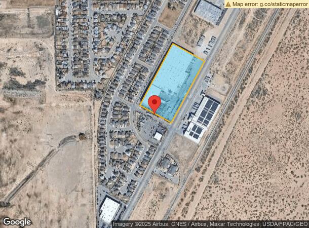  10515 Railroad Dr, El Paso, TX Parcel Map