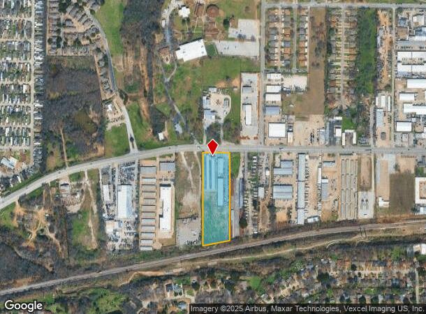  2932 W Division St, Arlington, TX Parcel Map