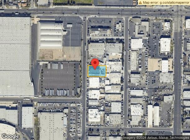  2405 S Birch St, Santa Ana, CA Parcel Map