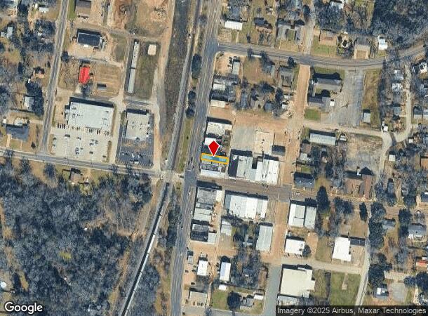 106 N Commerce St, Overton, TX Parcel Map