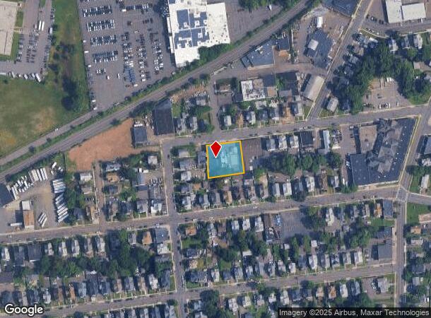  13 Woodland St, New Britain, CT Parcel Map