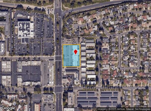 1250 N Euclid St, Anaheim, CA Parcel Map