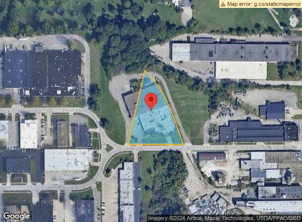  14701 Industrial Ave, Maple Heights, OH Parcel Map