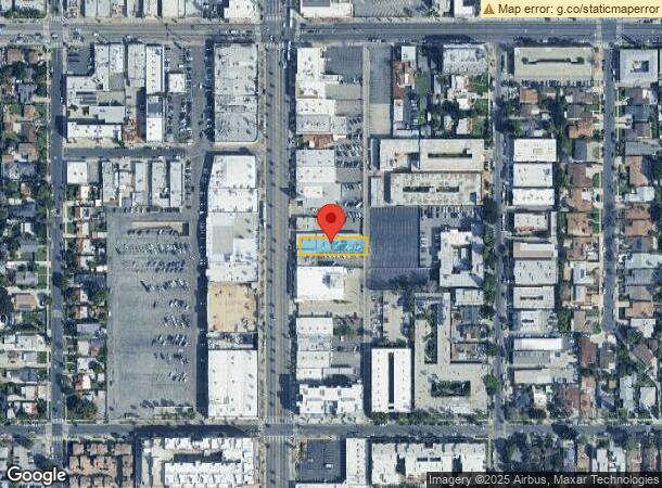  6650 Van Nuys Blvd, Van Nuys, CA Parcel Map