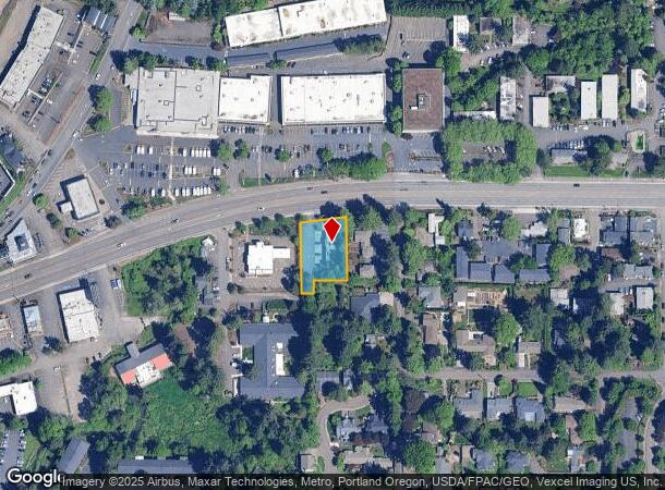  6560 Sw Beaverton Hillsdale Hwy, Portland, OR Parcel Map