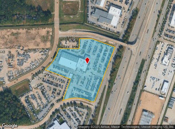 18555 Highway 59 N, Humble, TX Parcel Map