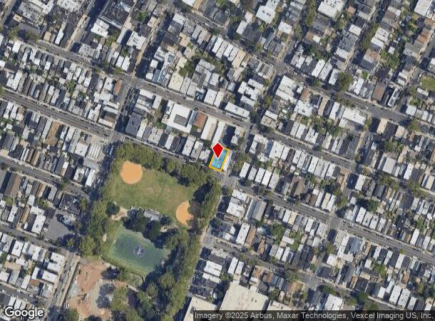 345 Walnut St, Newark, NJ Parcel Map