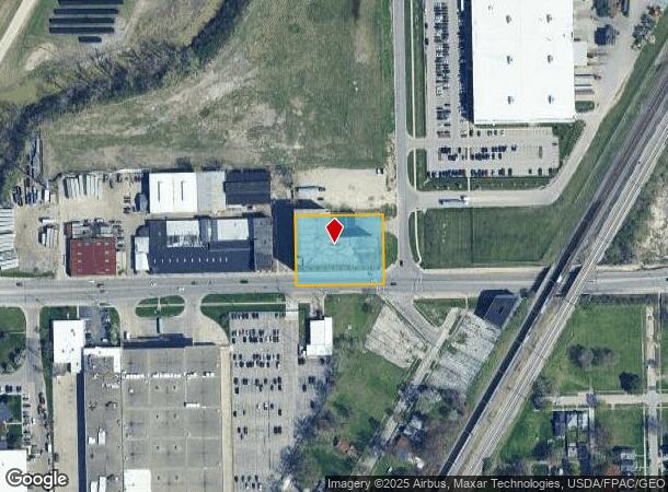 1028 W Central Ave, Toledo, OH Parcel Map