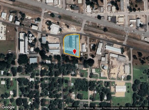2519 Washington St, Waller, TX Parcel Map
