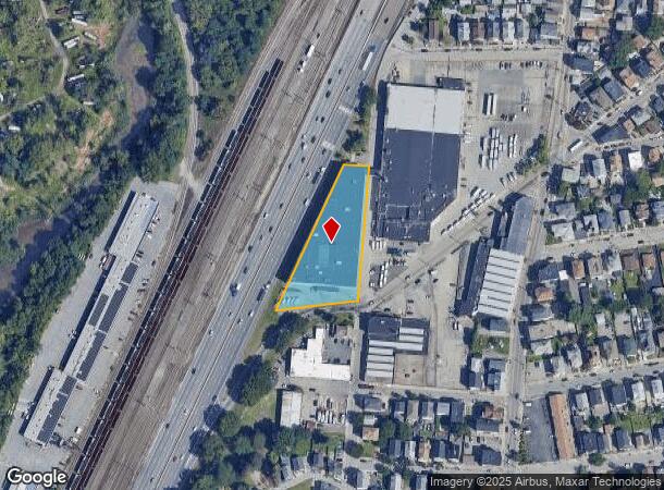 125 Newell Ave, Pawtucket, RI Parcel Map