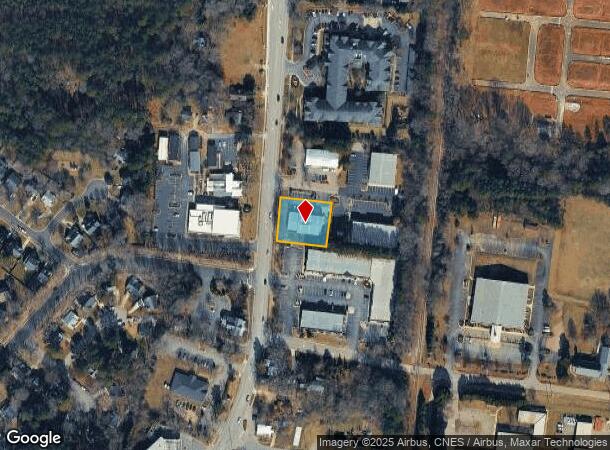 1219 S Main St, Wake Forest, NC Parcel Map