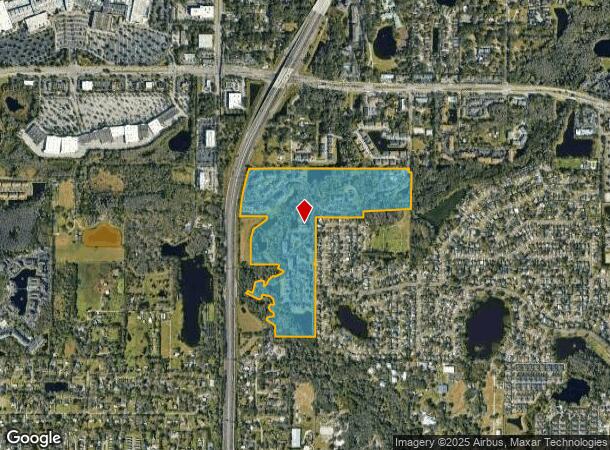  12780 Olive Jones Rd, Tampa, FL Parcel Map