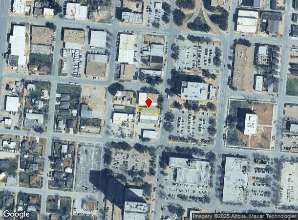  334 Chestnut St, Abilene, TX Parcel Map