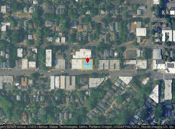 1721 Se Hawthorne Blvd, Portland, OR Parcel Map