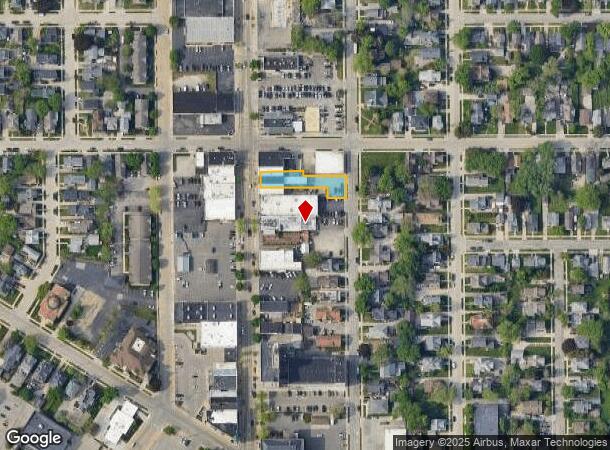  582 N Main St, Oshkosh, WI Parcel Map