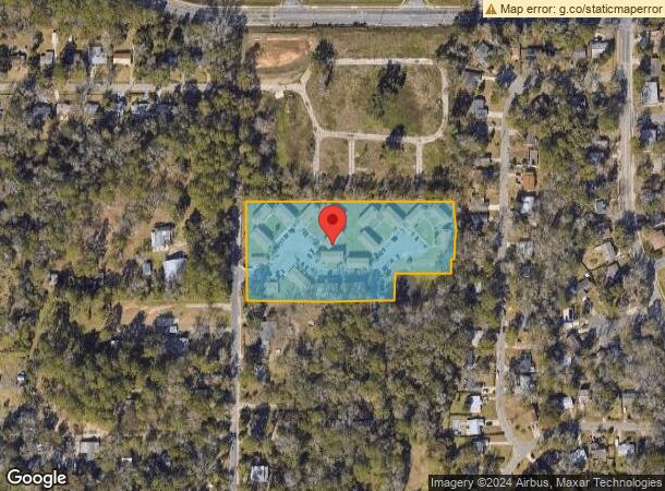  1021 Idlewild Dr, Tallahassee, FL Parcel Map