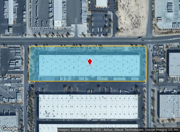  4601 E Cheyenne Ave, Las Vegas, NV Parcel Map