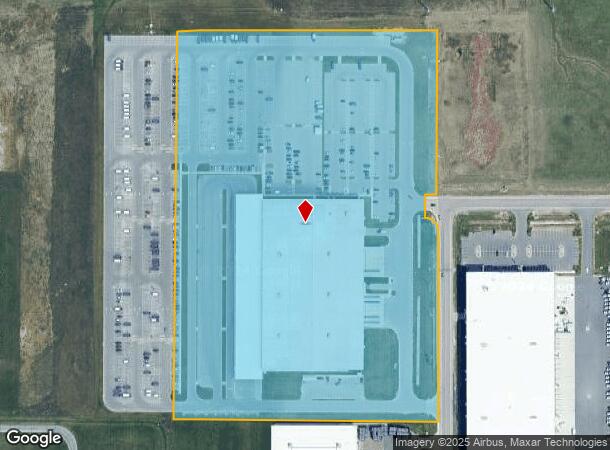  8610 Avionics Dr, Fort Wayne, IN Parcel Map