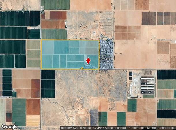 W Woodruff Rd, Coolidge, AZ Parcel Map
