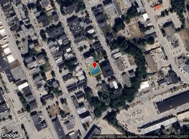  320 Bates St, Lewiston, ME Parcel Map