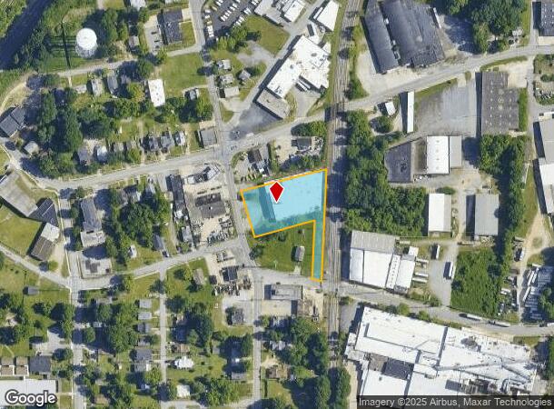  409 Prospect St, High Point, NC Parcel Map