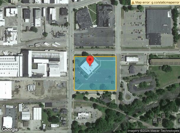  314 S Franklin St, Titusville, PA Parcel Map