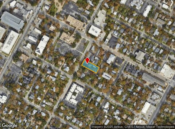  3205 West Ave, Austin, TX Parcel Map