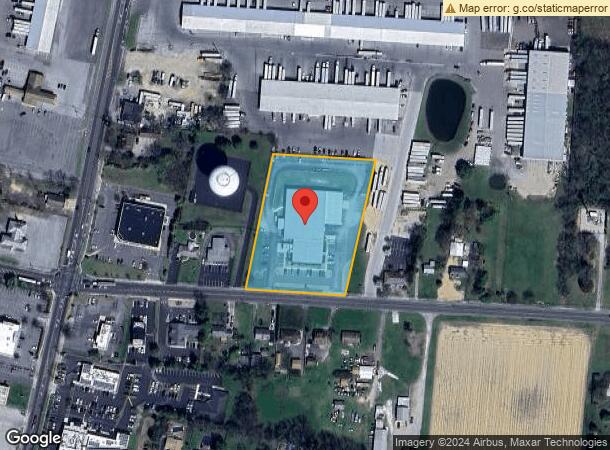  1740 E Oak Rd, Vineland, NJ Parcel Map