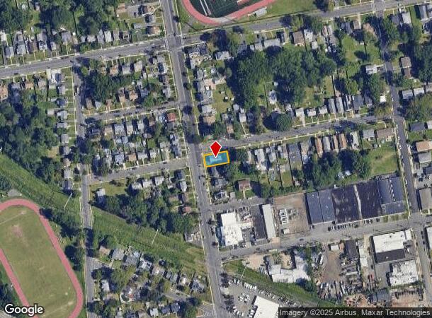  1001 Chestnut St, Roselle, NJ Parcel Map