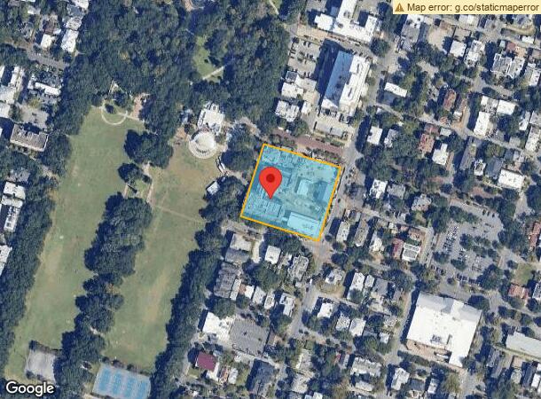  700 Drayton St, Savannah, GA Parcel Map