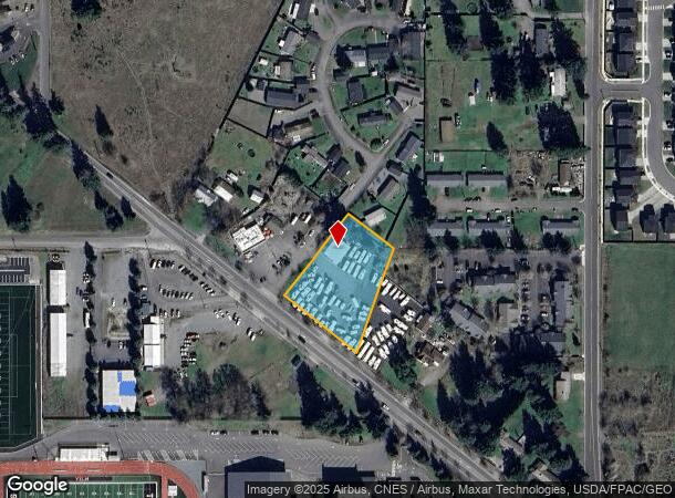  1500 Yelm Ave W, Yelm, WA Parcel Map