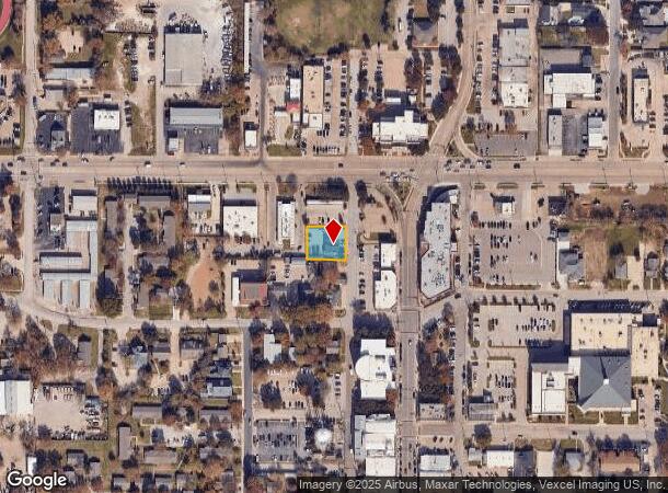  110 S Barton St, Grapevine, TX Parcel Map