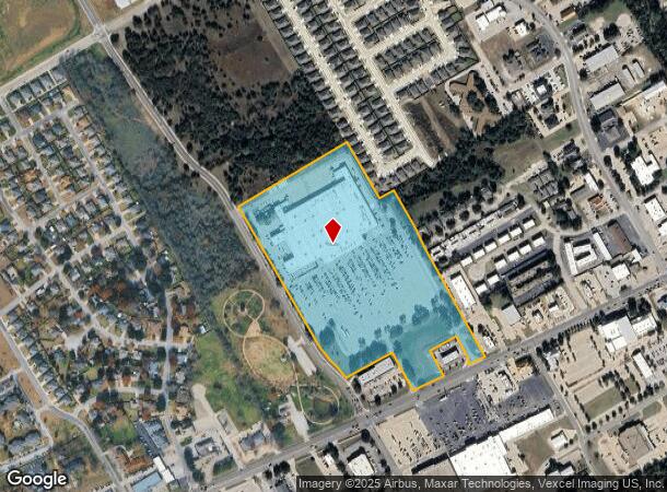 1616 W Henderson St, Cleburne, TX Parcel Map