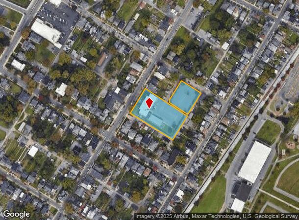  530 N Locust St, Hagerstown, MD Parcel Map