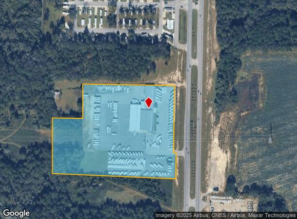  4218 S Oates St, Dothan, AL Parcel Map