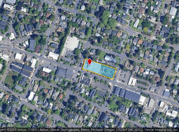 7741 N Lombard St, Portland, OR Parcel Map