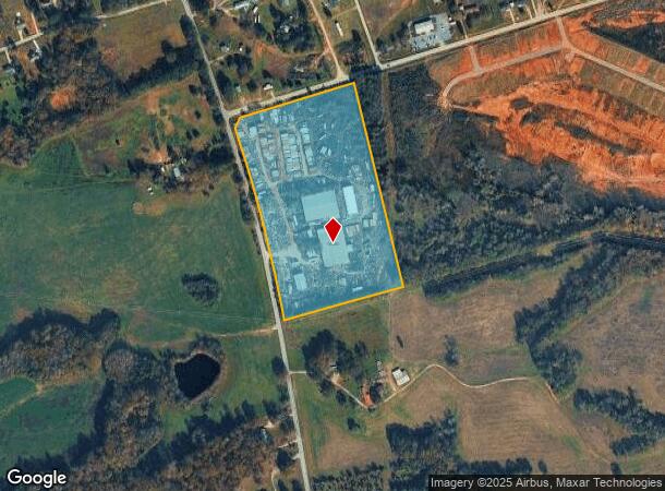 3423 Fork Shoals Rd, Simpsonville, SC Parcel Map