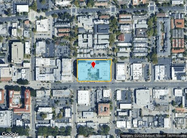  1055 E Colorado Blvd, Pasadena, CA Parcel Map