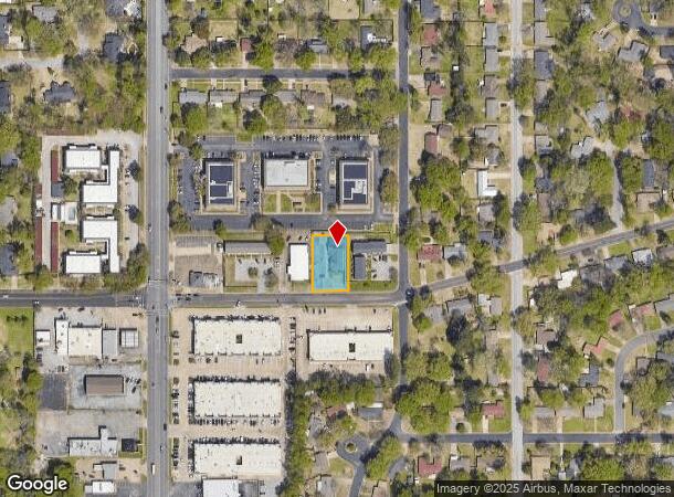 222 E Amherst Dr, Tyler, TX Parcel Map