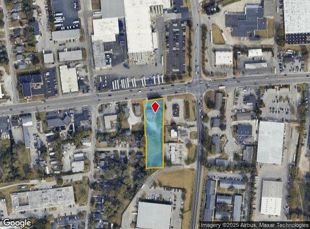  1320 Versailles Rd, Lexington, KY Parcel Map