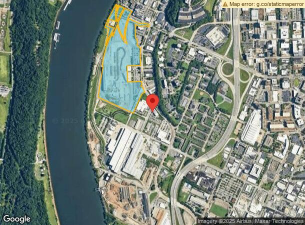  1247 Riverfront Pkwy, Chattanooga, TN Parcel Map