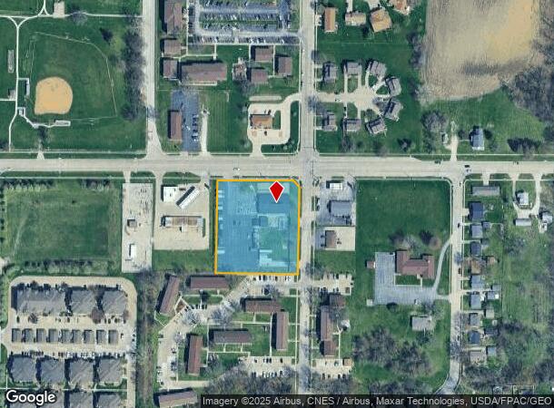  4401 W Locust St, Davenport, IA Parcel Map