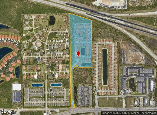  8650 Weir Dr, Naples, FL Parcel Map