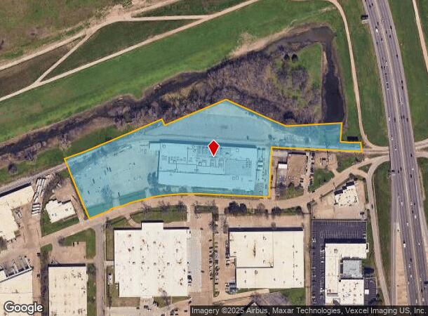  1515 Round Table Dr, Dallas, TX Parcel Map