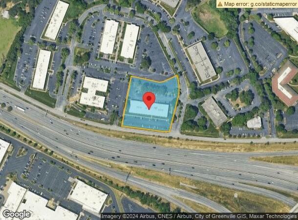  750 Executive Center Dr, Greenville, SC Parcel Map