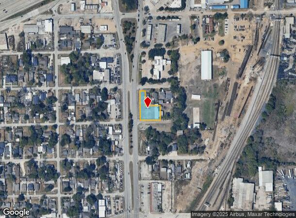  1400 N Wayside Dr, Houston, TX Parcel Map