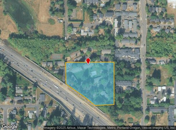  11155 Sw Hall Blvd, Portland, OR Parcel Map